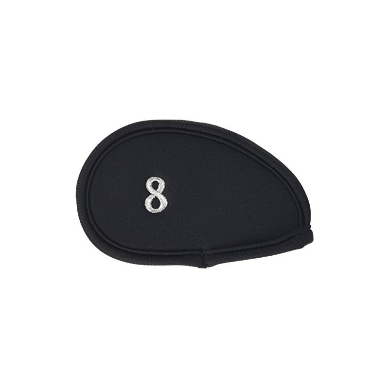Daiya Golf HC-411 Iron Cover 411, Sold Separately, Black (8)