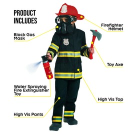 Morph Children's Fireman Costume, Fireman Costume, Child Fireman Costume, Child Fireman Costume, Child Fireman Costume, Child Fireman Costume, Child Fireman Costume, Size L