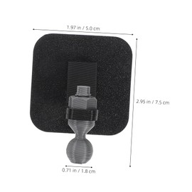 ULTECHNOVO 2pcs Mini Trailer Hitch Ball Cover for Trucks and Unique Tow Hook Caps Easy to Install Fun Design with Mini Nuts for Towing and Vehicle Accessories