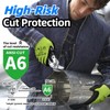 Schwer 6 Pairs ANSI A6 Cut Resistant Gloves CR3027 Cut