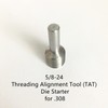 MUUP 5/8-24 Threading Alignment Tool (TAT) Die Starter for .308