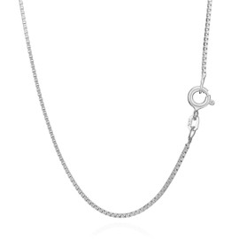 NKlaus thin 925 sterling silver Venetian chain silver chain 60cm 0,90mm 3,1gr 5973