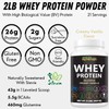 SHIFAA NUTRITION SHIFAA NUTRITION Delicious Creamy Vanilla Halal Whey Protein Powder 2Lbs | 26g Protein, 5500mg BCAAs, and 460mg Glutamine | for Recovery & Lean Muscles | Gluten-Free | Non-GMO | Keto-Friendly