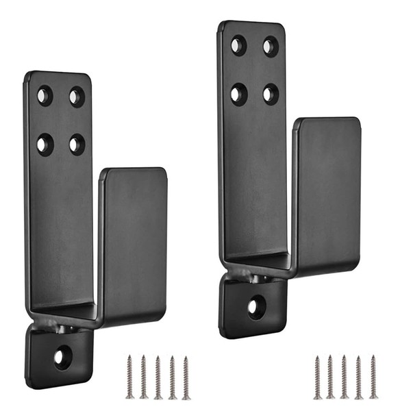 Door Barricade Brackets, Granmagazz 2 Pcs Door Latch Safety Bracket,