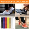 REBECASKYENS 6 Pair No Tye Shoelaces Elastic Curly Stretchy For