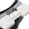 VR Cooling Fan Face Pad, Knob Adjustable Comfortable Protein Leather