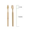 Colincie Bamboo Toothbrushes, Boar Bristle Toothbrush, Biodegradable Natural Bamboo Wooden