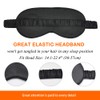 OLESILK Silk-Sleep-Mask Eye-Mask & Blindfold with Double Layer Silk Filling