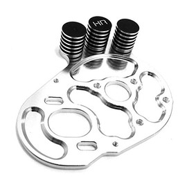Hot Racing HSC1808 Silver Aluminum Motor Plate Blitz