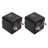 2 Sets 12V Starter Relay Switch 4Pin 200A SPST Heavy
