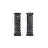 BISOMO 2 x Black Foot Peg Rubber Foot Pegs Foot