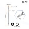sourcing map 2pcs Magnetic Double Ended Screwdriver Bit 3mm PH2