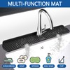 Kitchen Sink Splash Guard Gen2-30" x 6'' Silicone Sink Mat