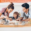 Wuzzox Stainless Steel Measuring Cups & Spoons Set of 13,