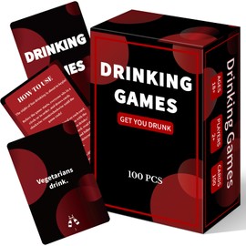 Poen Drinking Games with 1 Box of Cards Fun Party Game for Adults Girls Night Drinking Game for Bachelorette Party Adults Birthday Wedding