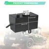 KUNCAIISH 68364312AC Coolant Reservoir Tank, Aluminium Alloy Front Engine Coolant