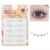 Koommon Natural False Eyelashes, Transparent Axis False Eyelashes, Handmade Upper