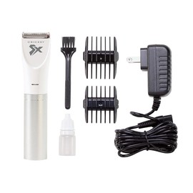 Cricket Stylist Xpressions Professional Stylist Electric Hair Trimmer Clipper Rechargeable Cordless Electric for Men and Women, Silver Streak