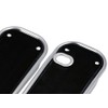 Set of Running Boards Right and Left Rubber Black for