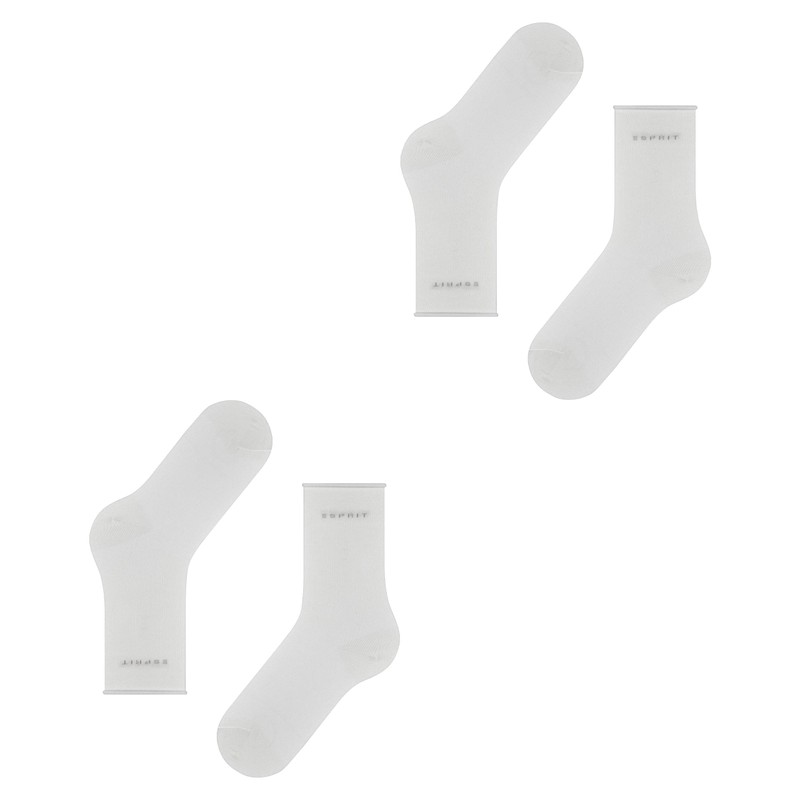 ESPRIT Women's Basic Pure Multipack W So Cotton Plain Socks