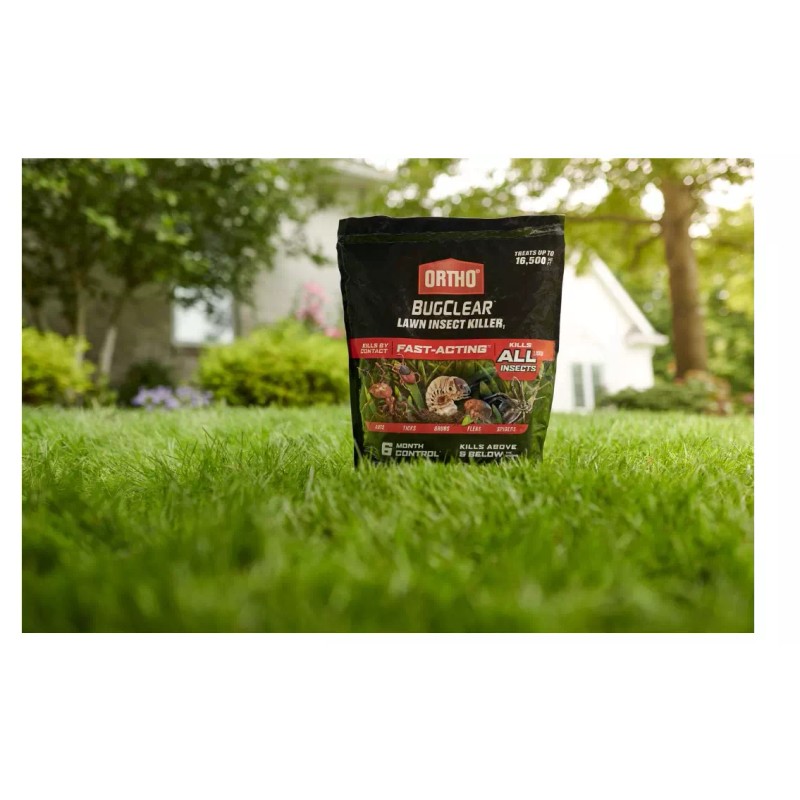 Ortho BugClear Lawn Insect Killer Kills By Contact Fast-Acting Most