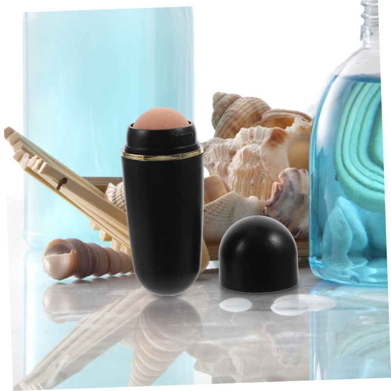 FOMIYES 8pcs Professional Oil Absorbing Roller Ball Volcanic Stone Mini