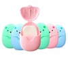 BAIKAFU 6 cajas (300 hojas) Mini portátil desechable papel de