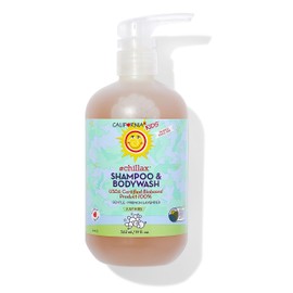 California Kids Chillax Shampoo and Bodywash | 100% Plant-Based | Gentle Skincare for Kids | Lavender Shampoo for Kids + Teens | Hypoallergenic Bodywash | 562 mL / 19 oz.