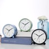 CYMNER modern minimalist metal table clock, an alarm clock with