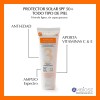 Protector Solar Fps 50+ Efecto Mate Resistente Al Agua
