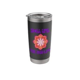 Yoga Diva Namaste Zen Life,Yoga Workout Gifts,Meditation Stainless Steel Insulated Tumbler