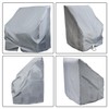 Silscvtt Grey Heavy Duty 600D Boat Center Console Cover Replacement