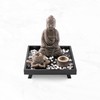 Myga Buddha Incense Burner - Ceramic Incense Holder for Sticks