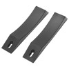 1 Pair Barbell Alternative Load Rubber Loading Unloading Barbell Plate