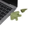 USB Flash Drive Green Cartoon Fighter Doll Portable Storage Memory