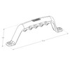 CARR 210311 Light Bar for TJ Wrangler Black Powder Coat