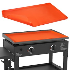 EWFEN 28" Silicone Griddle Mat for Blackstone, Heavy Duty Food Grade Silicone Griddle Cover, BBQ Shield Against Rust, Grease & Dirt, All-Season Protection