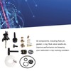 42 Pieces Carburetor Repair Kit with Float Jet Gasket O