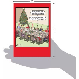 Nobleworks - 12 Divertidas Tarjetas De Felicitación Navideña