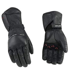 Can-Am New OEM, Spyder Men's Medium Leather 3-Season Riding Gloves, 4461770690