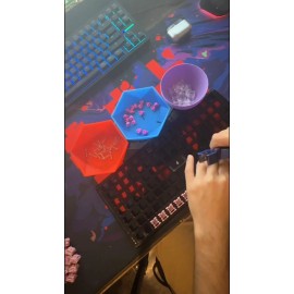 TTC Hand Lubed/Filmed TTC RGB Magneto Hall Effect Switches For Custom Keyboards - Hand Lubed Only, 90 Switches