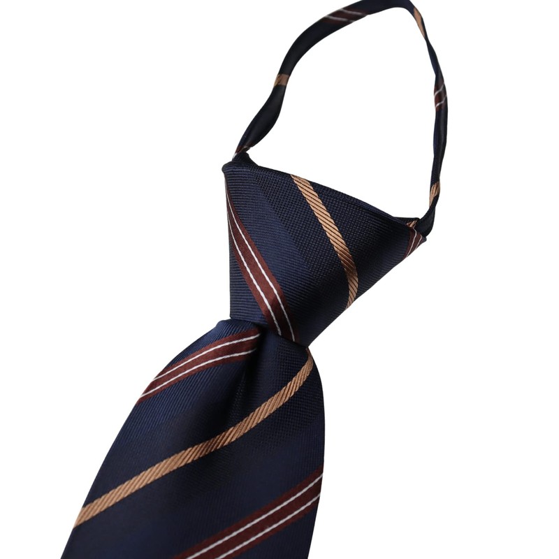 Michi Kolondon One-Touch Necktie, Brand, Present, Gift, Stylish, Silk, Zipper