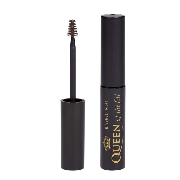 Eyebrow Tint Gel and Brow Filler: Elizabeth Mott Queen of the Fill Tinted Gel Makeup with Brush to Fill In Eyebrows and Cover Gray Hairs - Cruelty Free Cosmetics Products - Blonde, 4g
