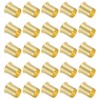 PATIKIL Brass Compression Insert, 25 Pcs 15mm OD x 12mm