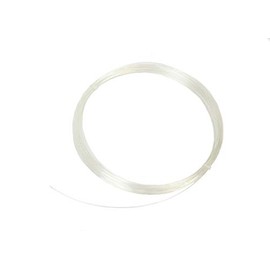 Polyester Plastic Memory Wire for Millinery Hat Brims - 1.5mm Transparent - 20 Yds