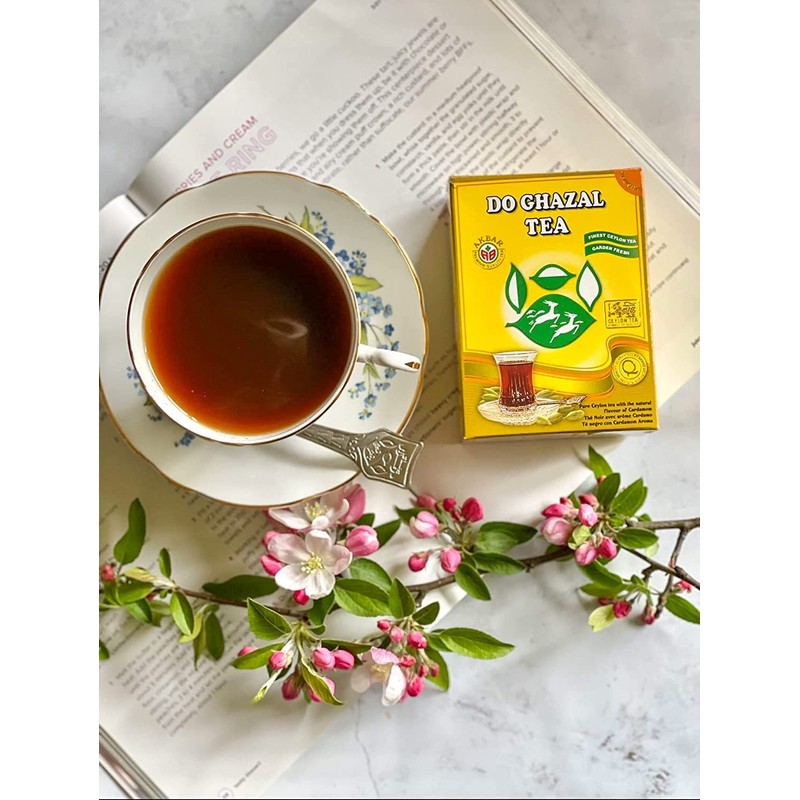 Do Ghazal Cardamom Tea 16oz Pure Ceylon Cardamom Loose Leaf