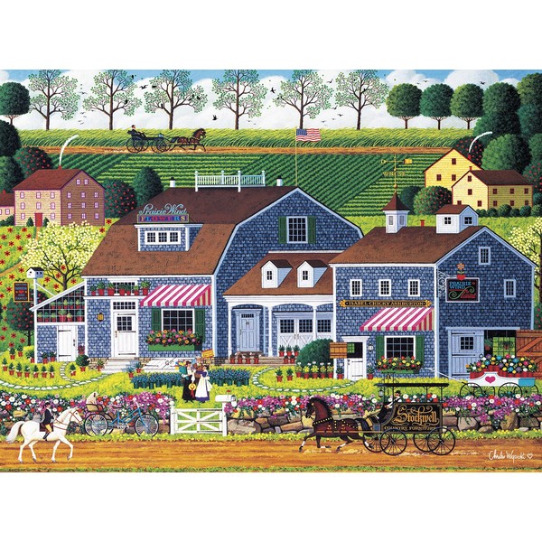 Buffalo Games - Charles Wysocki - Prairie Wind Flowers - 1000 Piece Jigsaw Puzzle