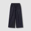 JAJU [JAJU] Women's Relaxed Fit Wide Jeans_Navy