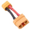 JIECHUN 2 Pairs XT90 Male Female Plug Connector to XT60