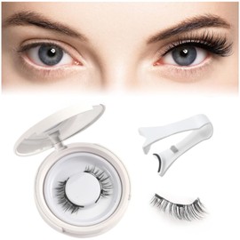 Generic Generic Siare Magnetic Eyelashes, No Glue or Liner Needed, Reusable, Black, Fiber, Magnetic Technology, Fuller